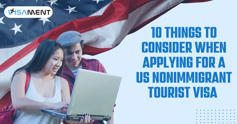 US Nonimmigrant Tourist Visa
