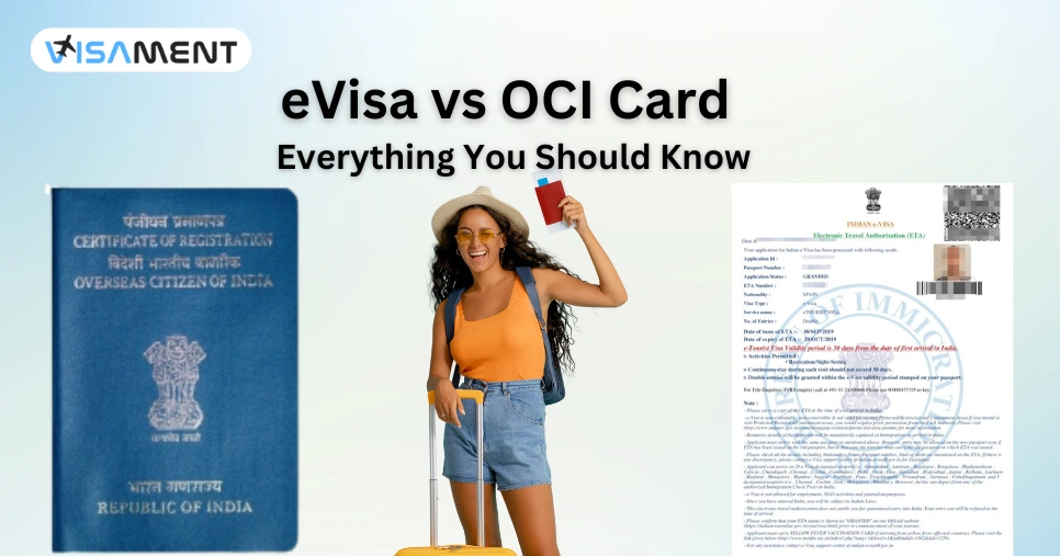 eVisa vs OCI Card
