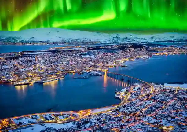 Tromso, Norway: best place to see northern lights