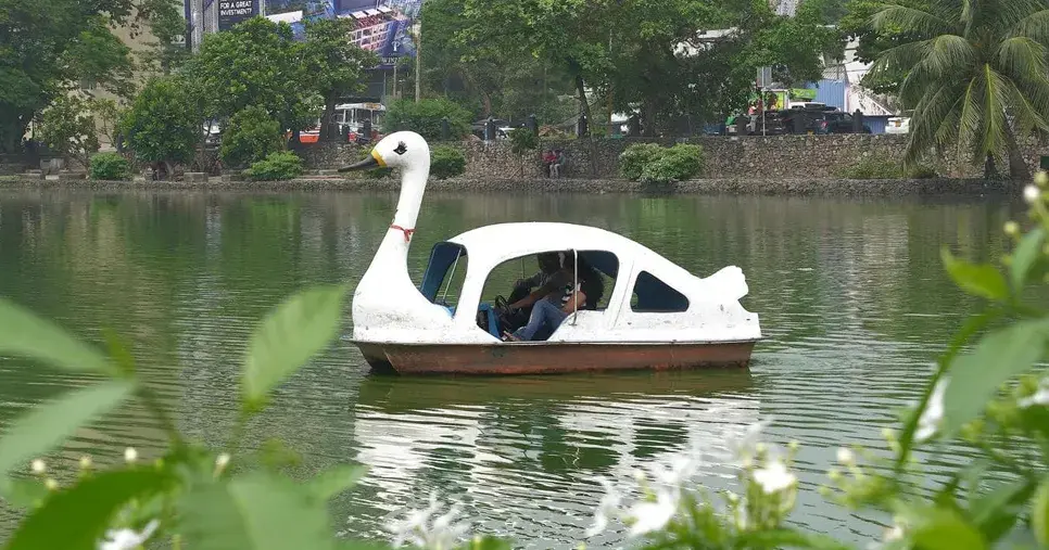 Paddle Boating at Beira Lake