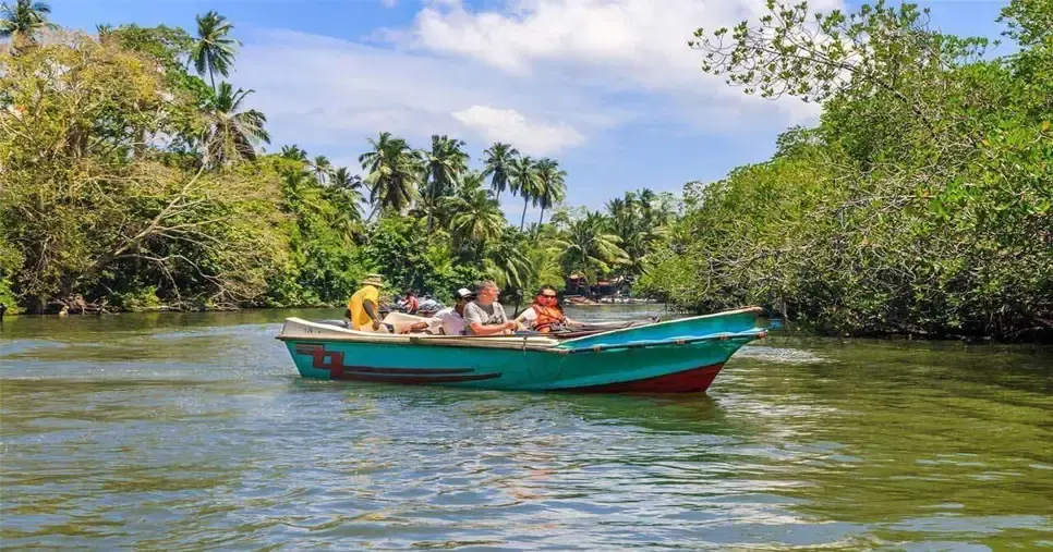 Boat Trip In Madu River