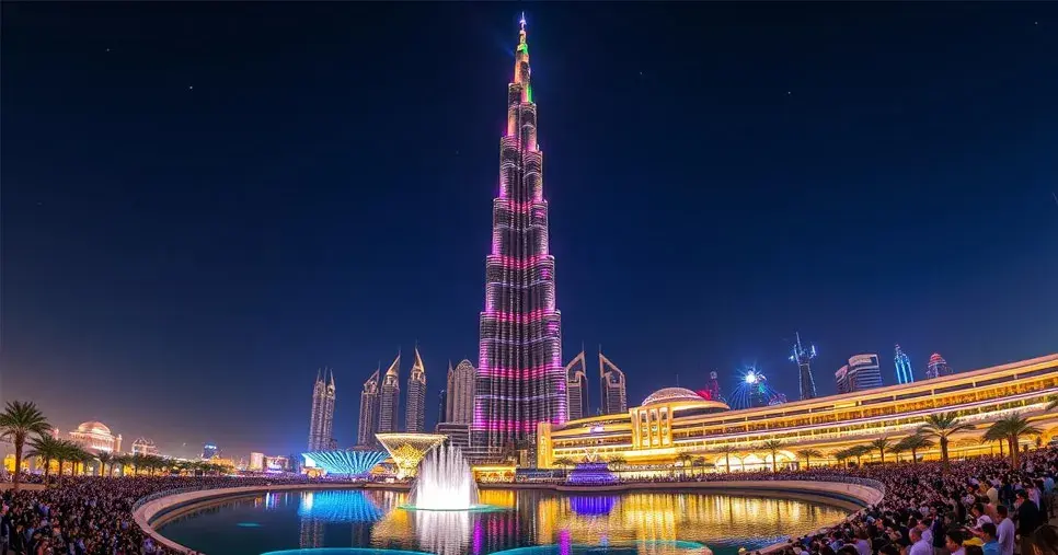 Watch Light and Sound Show in Dubai