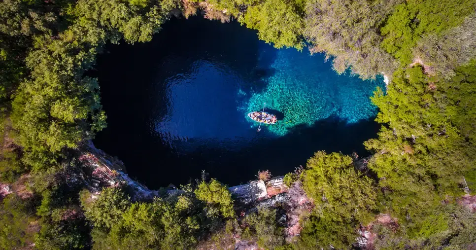 Melissani Cave