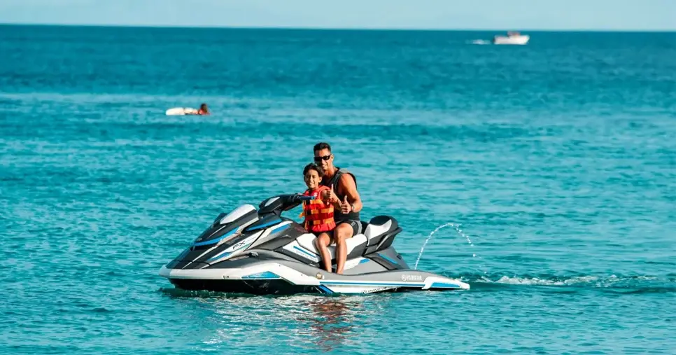 Do Jet Ski at Paradise Beach