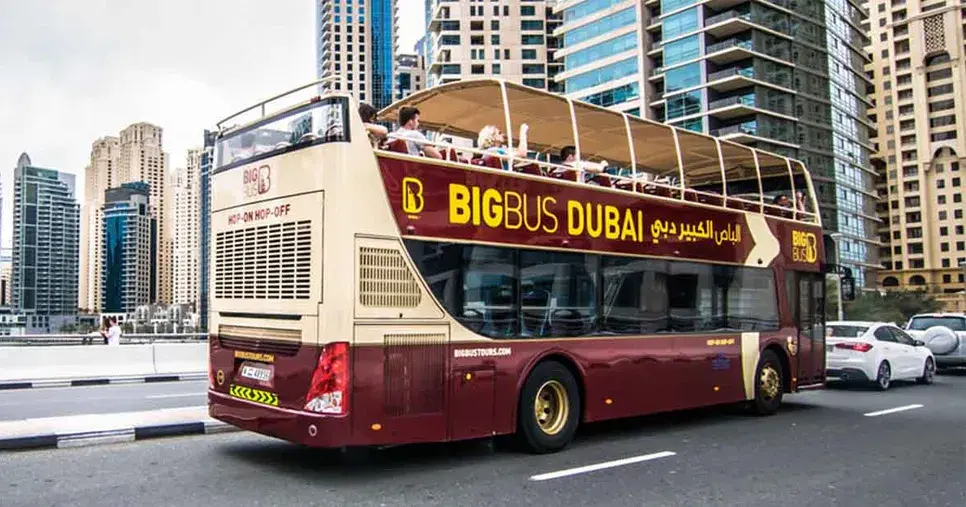 Dubai City Tour on an Open Roof Bus