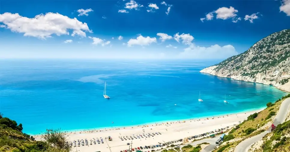 Myrtos Beach