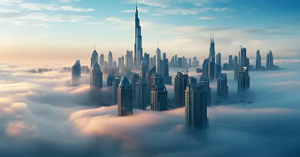 Dubai City From the Top