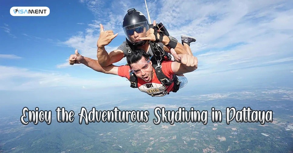Enjoy the Adventurous Skydiving in Pattaya