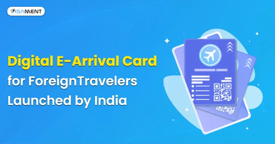 Digital E-Arrival Card for Foreign Travelers Launched by India Img