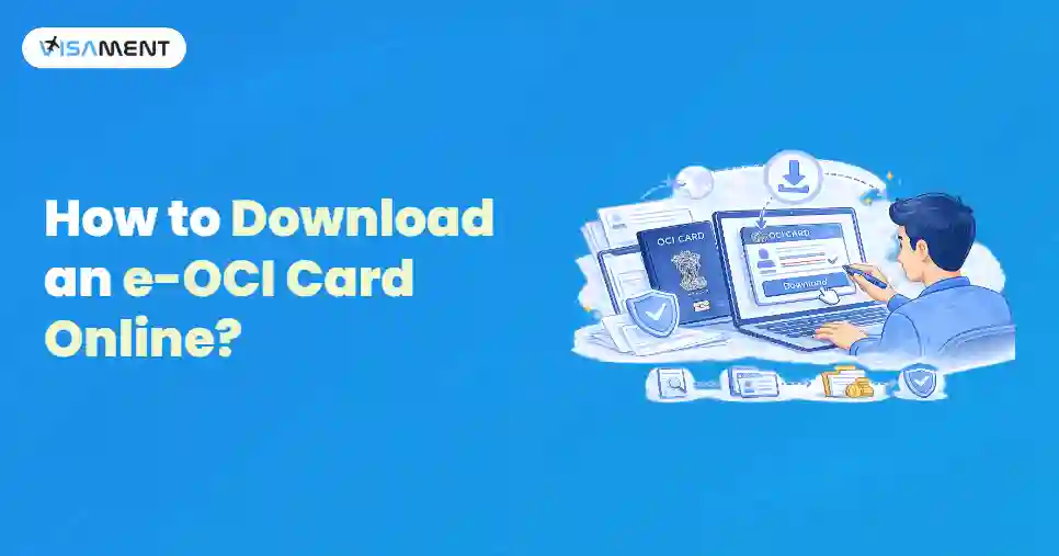How to Download an e-OCI Card Online?