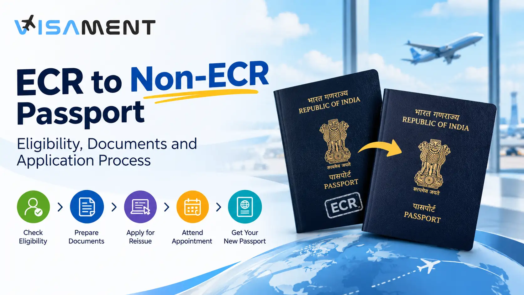 ECR to Non-ECR Passport: Eligibility & Process