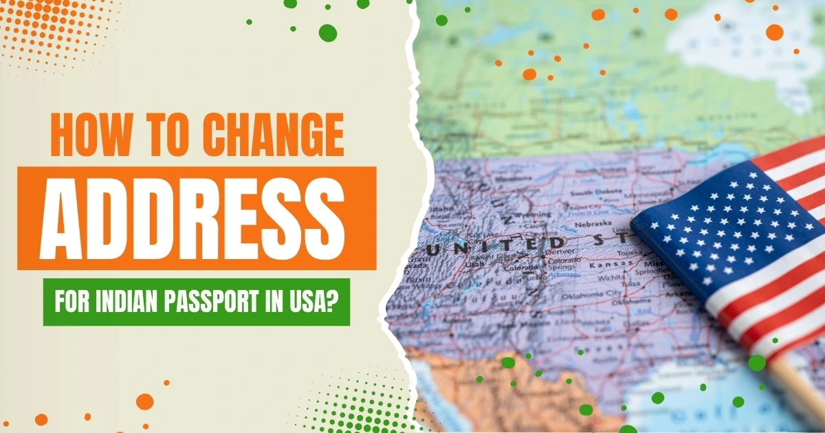 Change Address For Indian Passport in USA