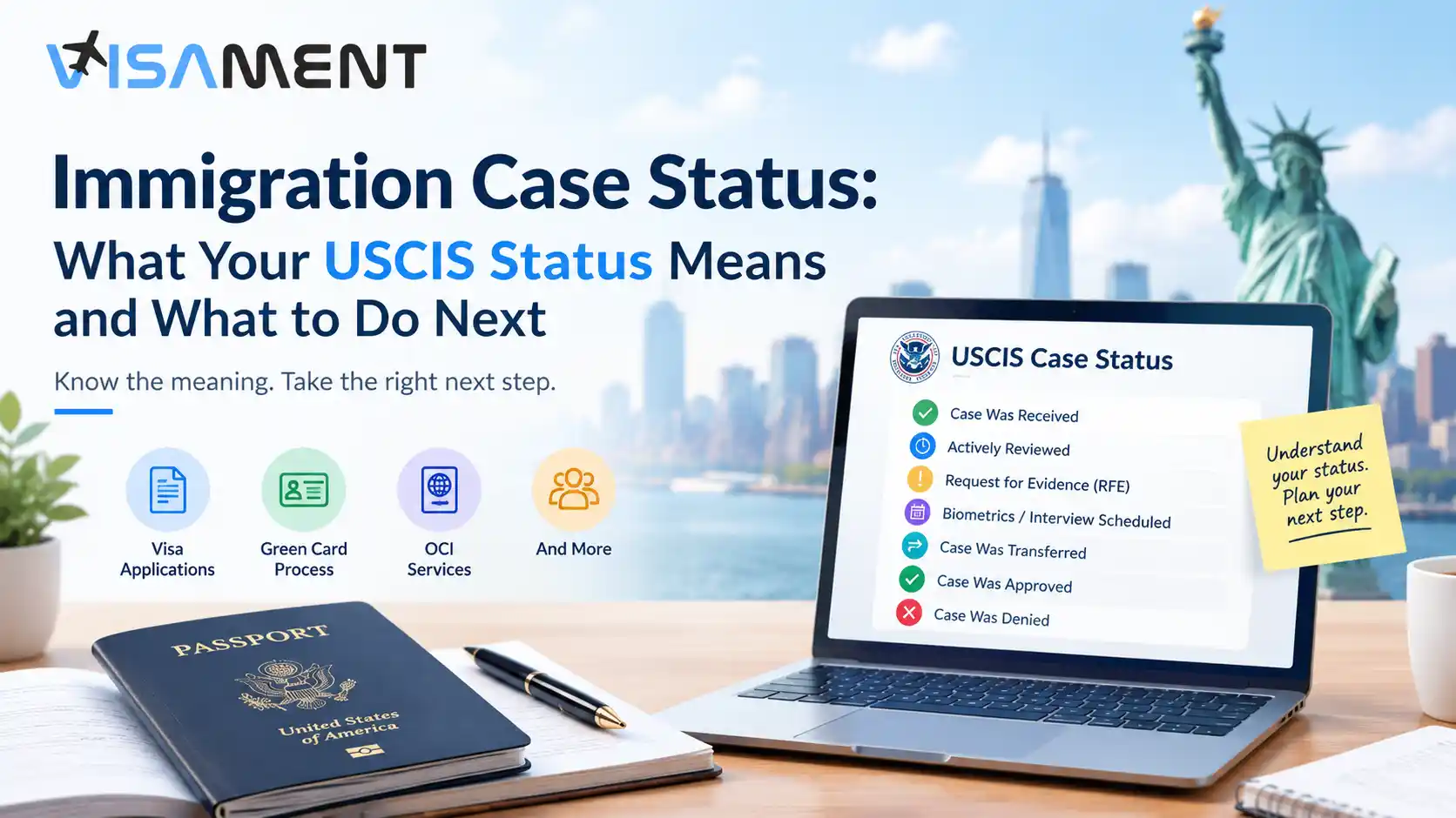 Immigration Case Status: USCIS Status Meanings & Next Steps