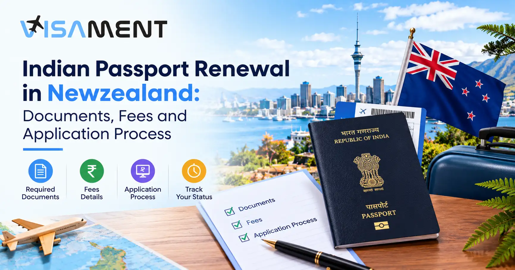 Indian Passport Renewal NZ: Documents, Fees and Application Process