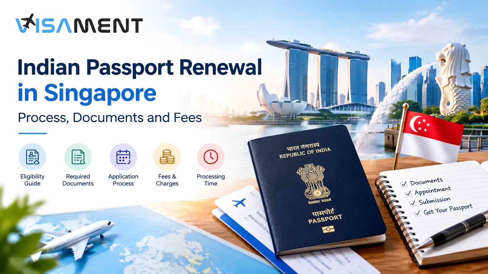 Indian Passport Renewal in Singapore: Process, Documents and Fees