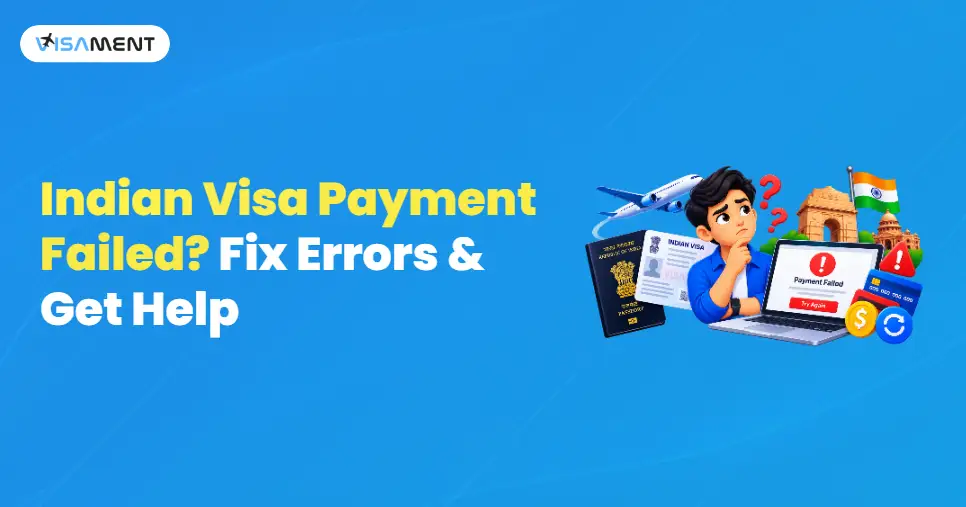 Indian Visa Payment Failed