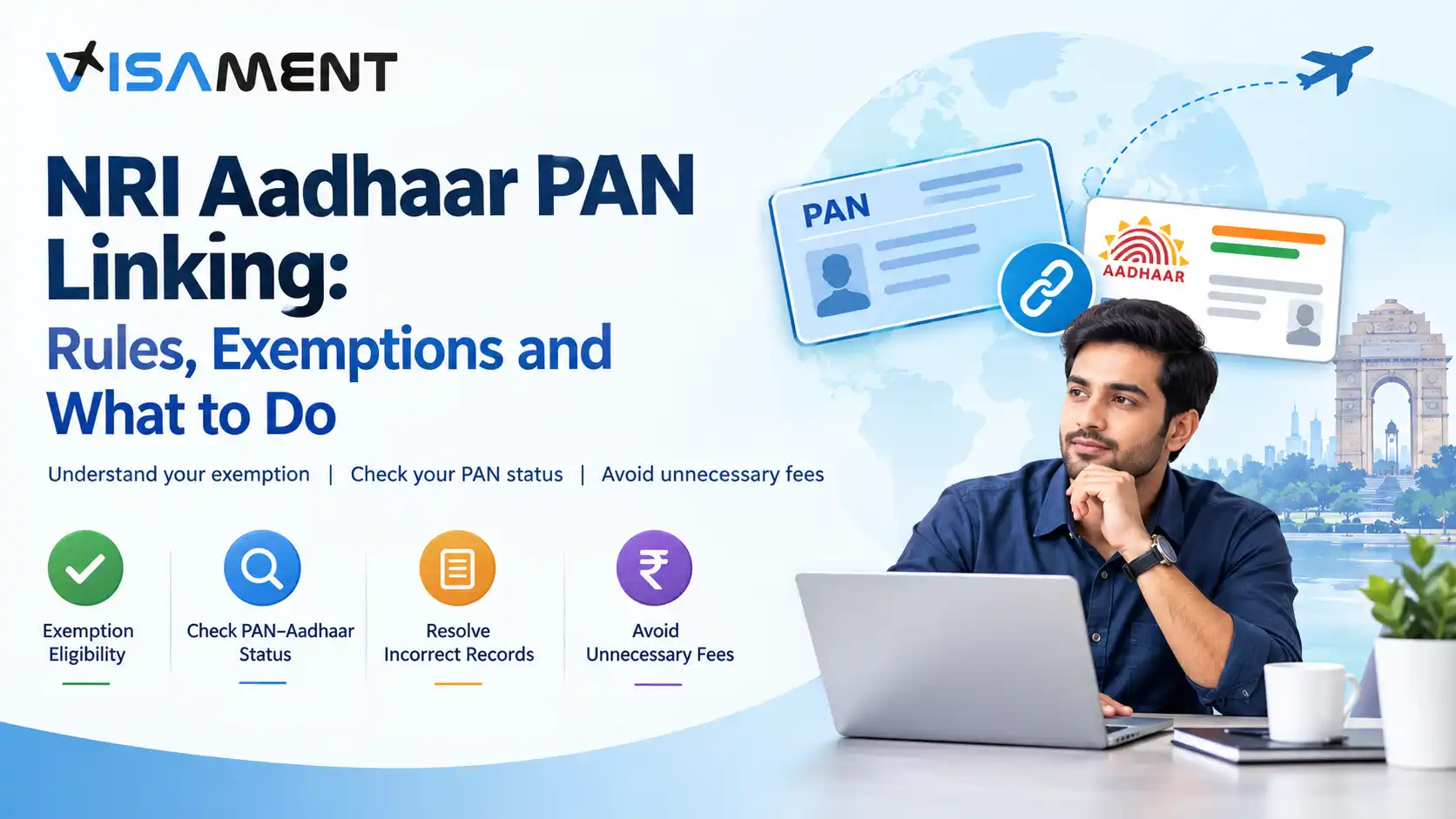 NRI Aadhaar PAN Linking: Rules, Exemptions and What to Do