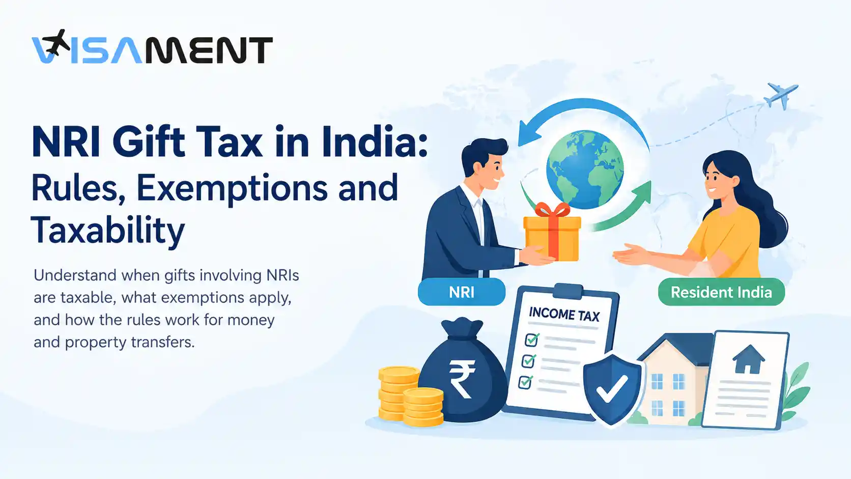 NRI Gift Tax in India: Rules, Exemptions and Taxability