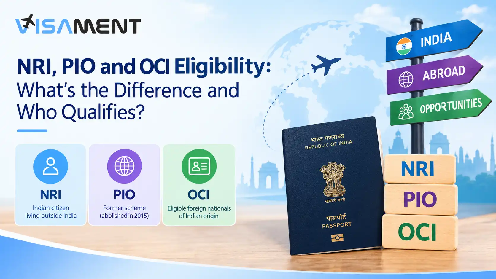 NRI, PIO and OCI Eligibility: What’s the Difference and Who Qualifies?