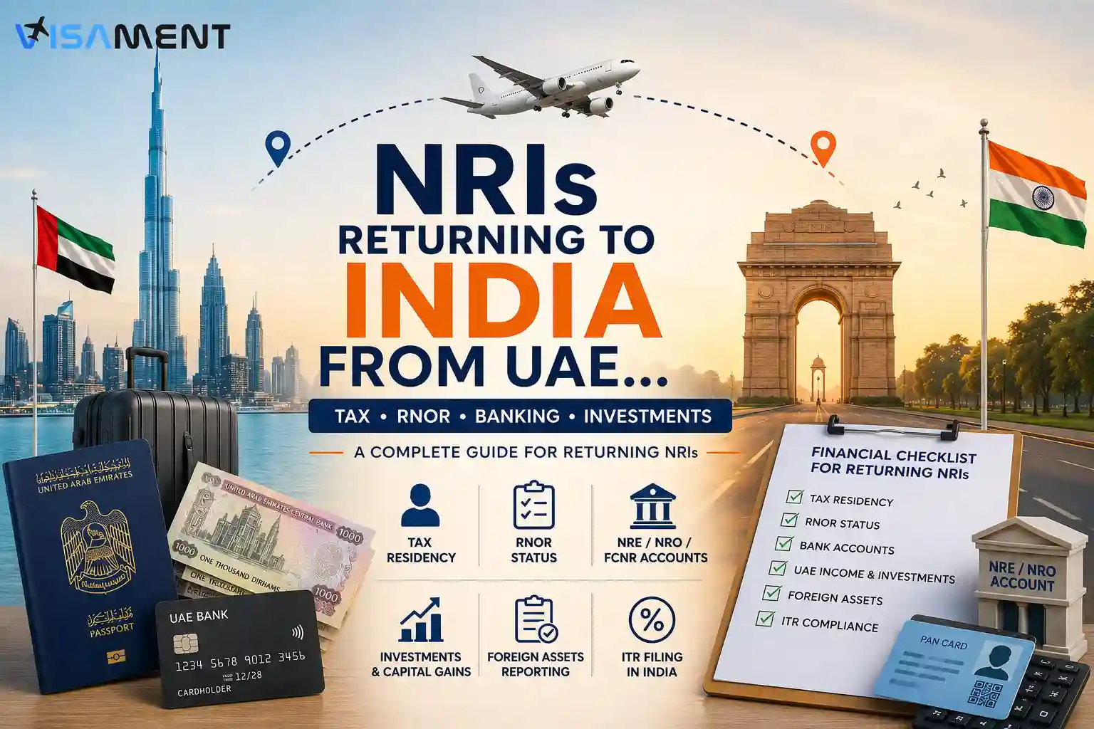 NRIs Returning to India from UAE: Tax, RNOR & NRI Guide