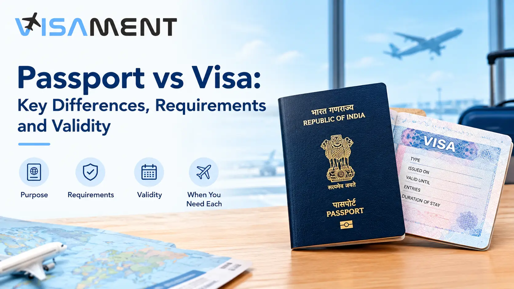 Passport vs Visa: Key Differences, Requirements and Validity
