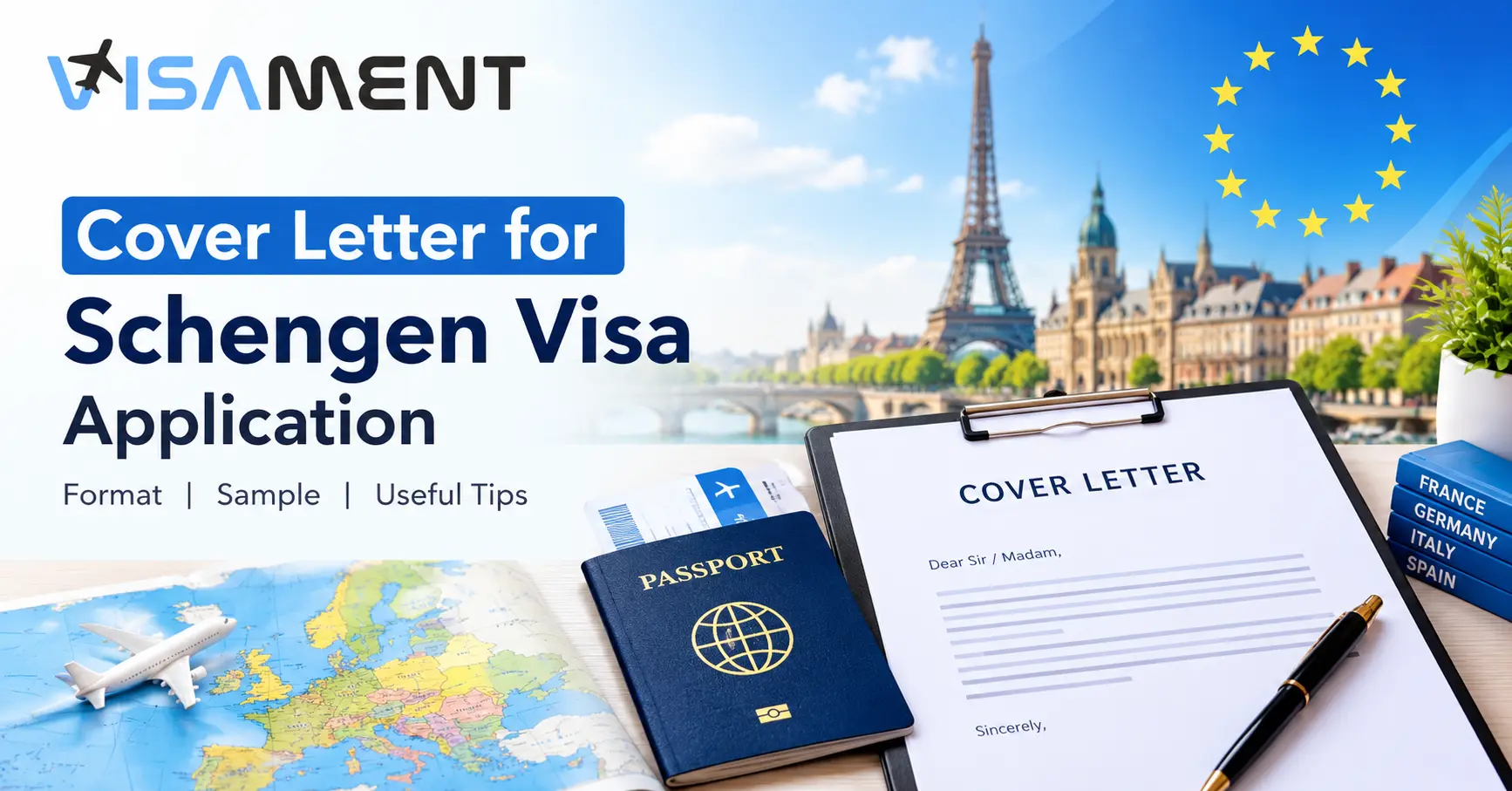 Schengen Visa Cover Letter: Format, Template and Sample