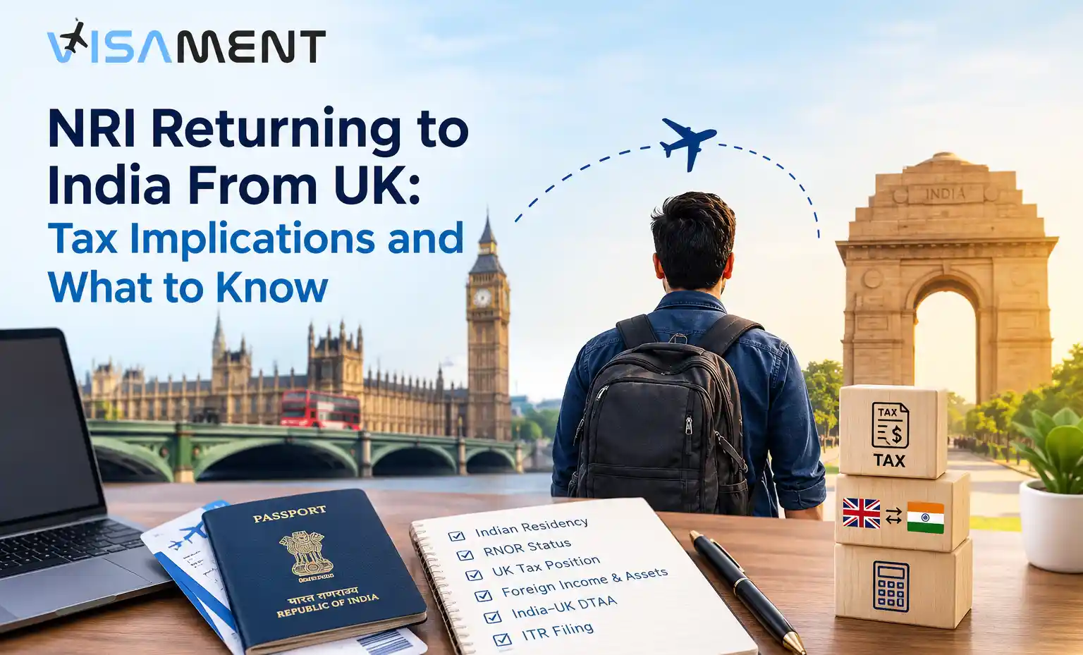 NRI Returning to India From UK: Tax Rules & Guide