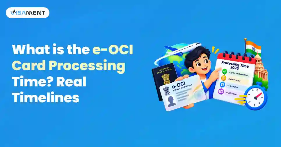 What is the e-OCI Card Processing Time Real Timelines